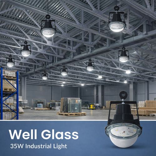 Crompton 35W Led Well Glass CIP-312-35-57-sl-CP-BBK - Image 2