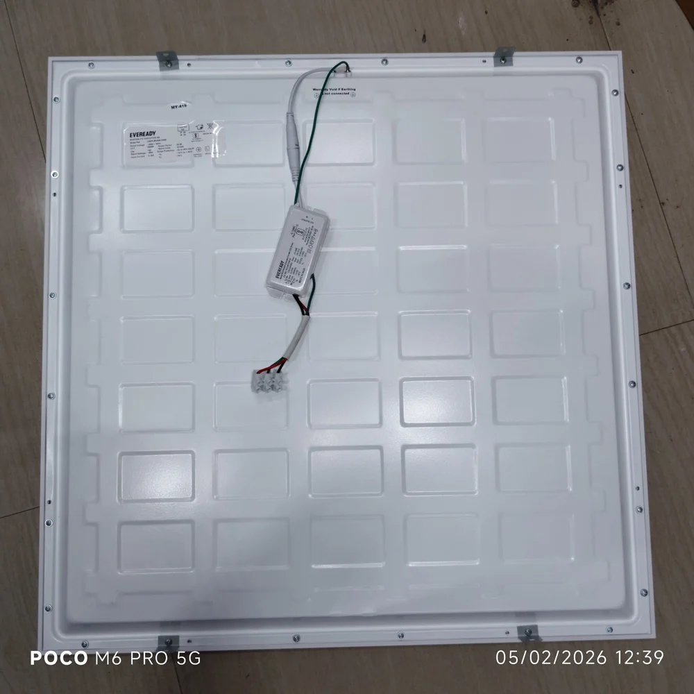 36W Eveready Recessed Square LED Panel Light - Image 3