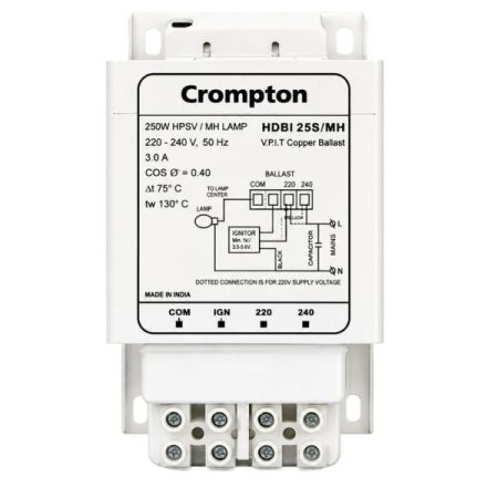 Crompton 250W HPSV Ballast